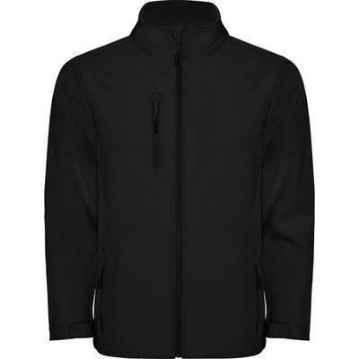 Cazadora Softshell con cremallera invertida