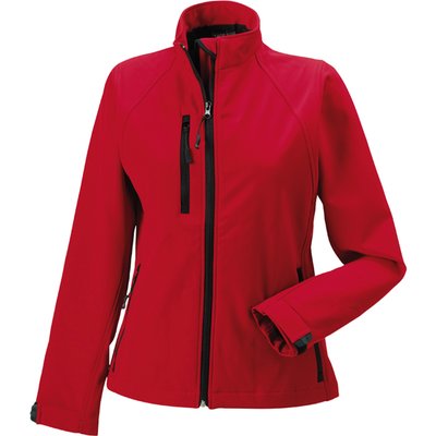 Cazadora Softshell de mujer Classic Red S