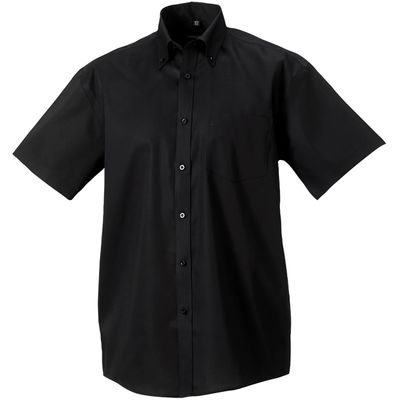 Camisa non-iron con bolsillo pecho Black Xl