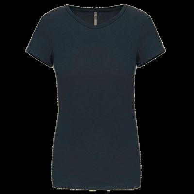 Camiseta Color jaspeado mujer Navy Xxl