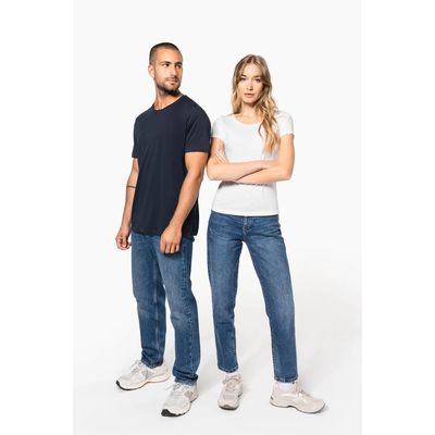Camiseta orgánica cuello sin costuras
