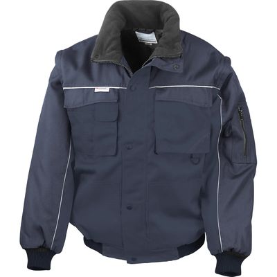 Cazadora mangas extraíbles Navy L