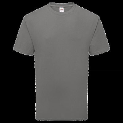 Camiseta de algodón orgánico corte clásico Light Graphite Xxl