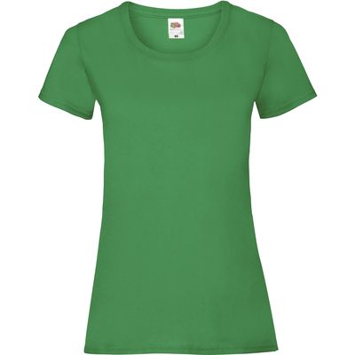 Camiseta entallada mujer 100% algodón Kelly Green S