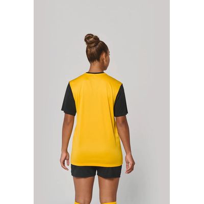 Camiseta bicolor adulto poliéster