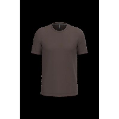 Camiseta hombre entallada Chocolate Xl