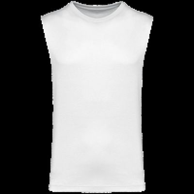 Camiseta sin mangas White 3Xl