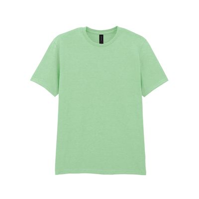 Camiseta hombre algodón preencogido Mint Green M