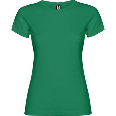 Camiseta de manga corta entallada Verde Kelly M