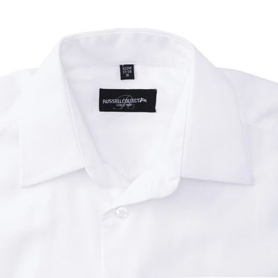 Camisa oxford Corte entallado de manga larga