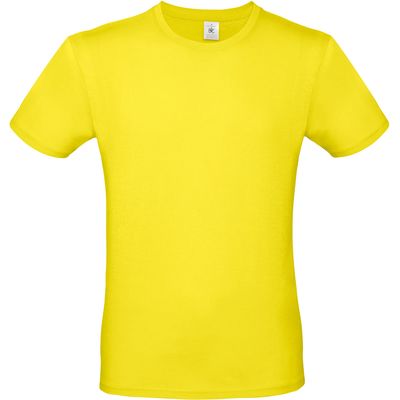 Camiseta hombre 100% algodón preencogido Solar Yellow L