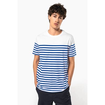 Camiseta marinera de algodón para hombre