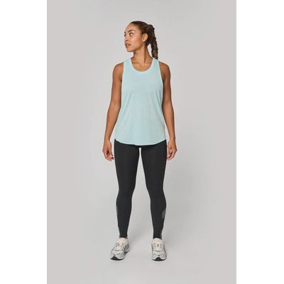 Camiseta tirantes holgada deporte mujer