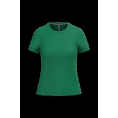 Camiseta manga corta mujer algodón Kelly Green M