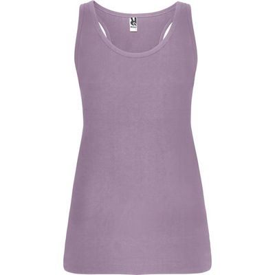 Camiseta Sin Mangas Entallada Espalda Nadadora Lavanda 2Xl