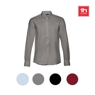 Camisa Popelina Unisex Botones a Juego