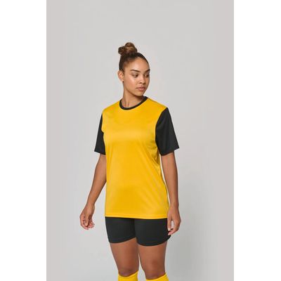Camiseta bicolor adulto poliéster
