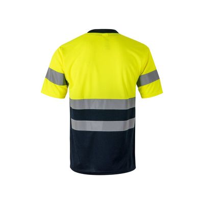 Camiseta técnica con bandas reflectantes