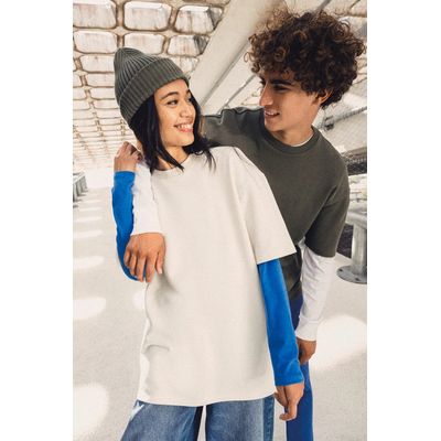 Camiseta oversize algodón orgánico