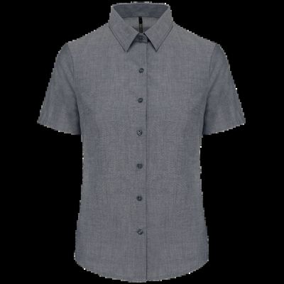 Camisa oxford mujer manga corta Oxford Shadow Navy M