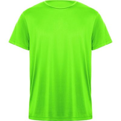 Camiseta Transpirable Manga Corta Verde Fluor S
