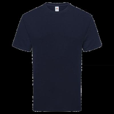 Camiseta de algodón orgánico corte clásico Deep Navy Xl