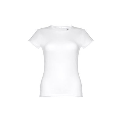 Camiseta Algodón Entallada de Mujer
