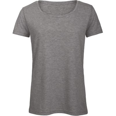 Camiseta mujer ultrasuave Heather Light Grey Xl