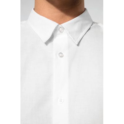 Camisa tejido oxford de manga larga