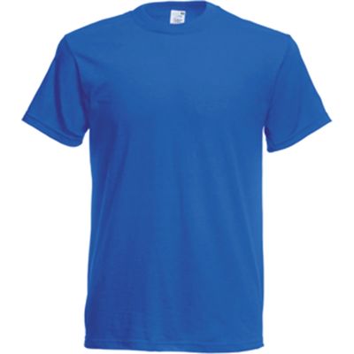 Camiseta niños algodón cuello redondo Royal Blue 12/13 Ans