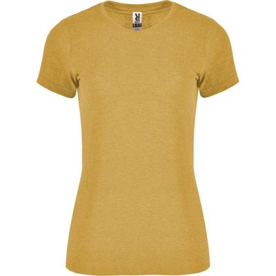 Camiseta mujer manga corta Mostaza Vigore L