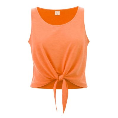 Camiseta Top Fresco de Tirantes con Nudo Fnar L