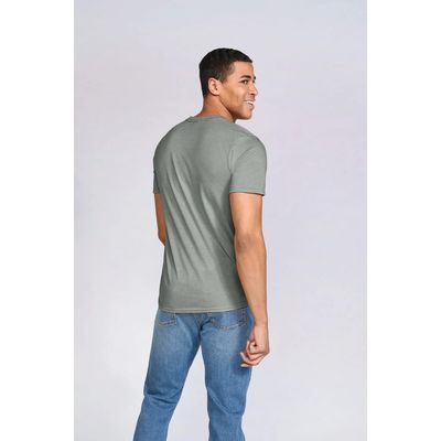 Camiseta hombre algodón preencogido