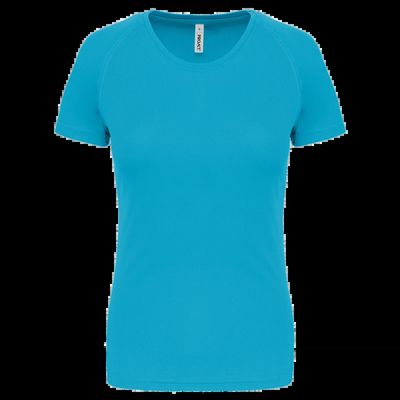 Camiseta de deporte mujer poliéster Light Turquoise Xxl