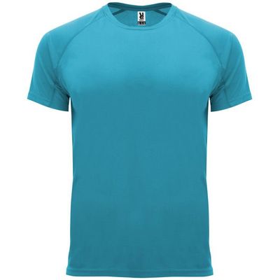 Camiseta técnica manga corta cuello redondo Turquesa L