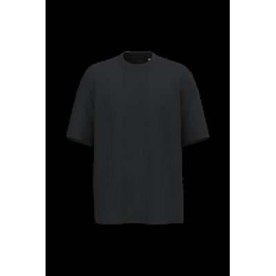 Camiseta oversize hombre Black S