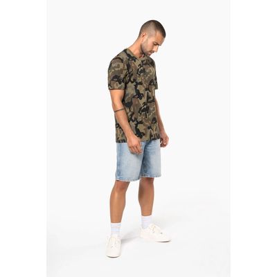 Camiseta camuflaje algodón