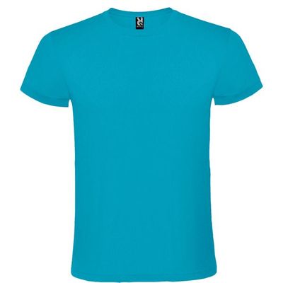 Camiseta Manga Corta Tubular Turquesa Xl