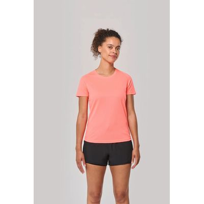 Camiseta de deporte mujer poliéster