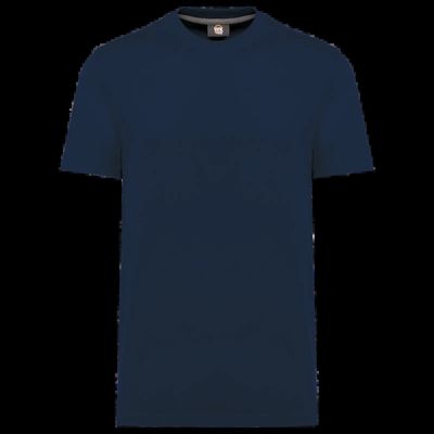 Camiseta algodón orgánico cuello redondo Navy Xl