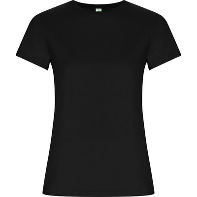 Camiseta entallada de manga corta Negro M