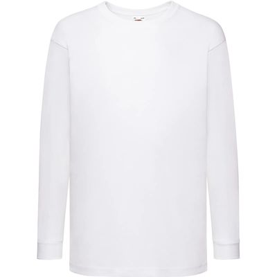Camiseta manga larga infantil White 9/11 Ans