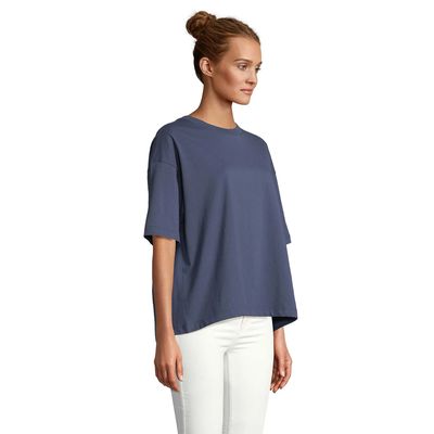 Camiseta oversize de mujer 100% algodón orgánico