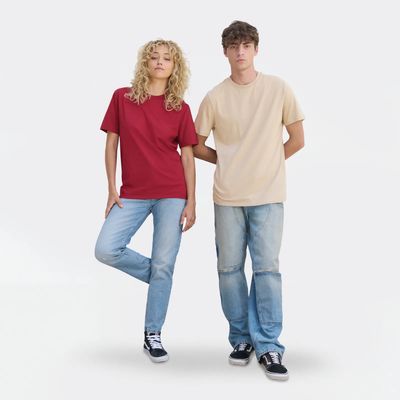 Camiseta Algodón Orgánico Corte Moderno