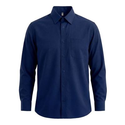 Camisa de hombre manga larga Marino Xl