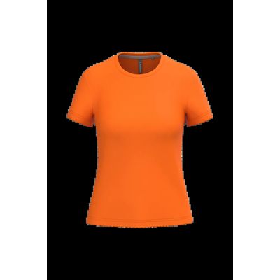 Camiseta manga corta mujer algodón Orange Xxl