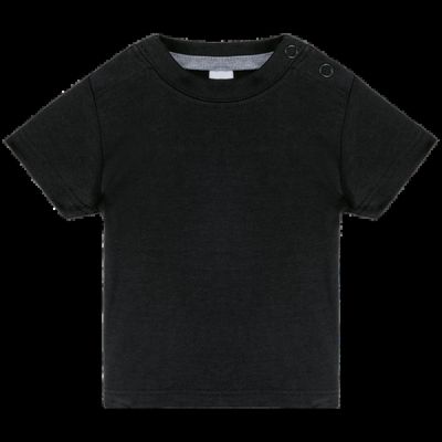 Camiseta bebé 100% algodón Black 3M