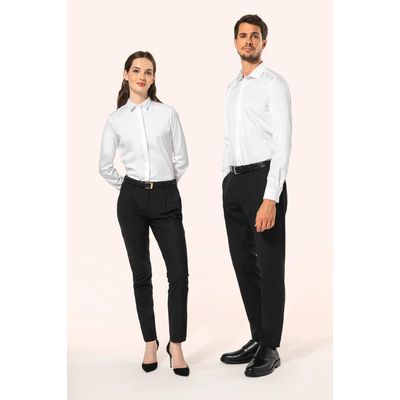 Camisa sarga manga larga