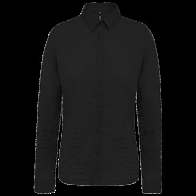 Camisa mujer 100% algodón Black Xs