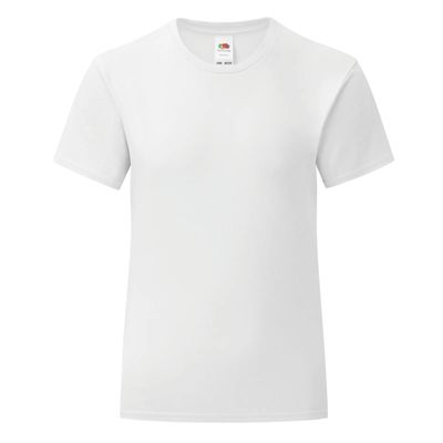 Camiseta niña White 3/4 Ans